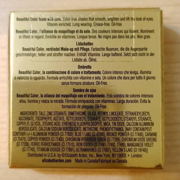 Elizabeth Arden Beautiful Color Eye Shadow Sunset 15 - Picture 4 of 7